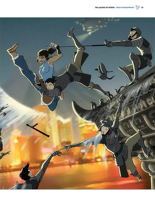 Illustration for article titled See The Legend of Korra Come to Life in This Gorgeous New Art Book